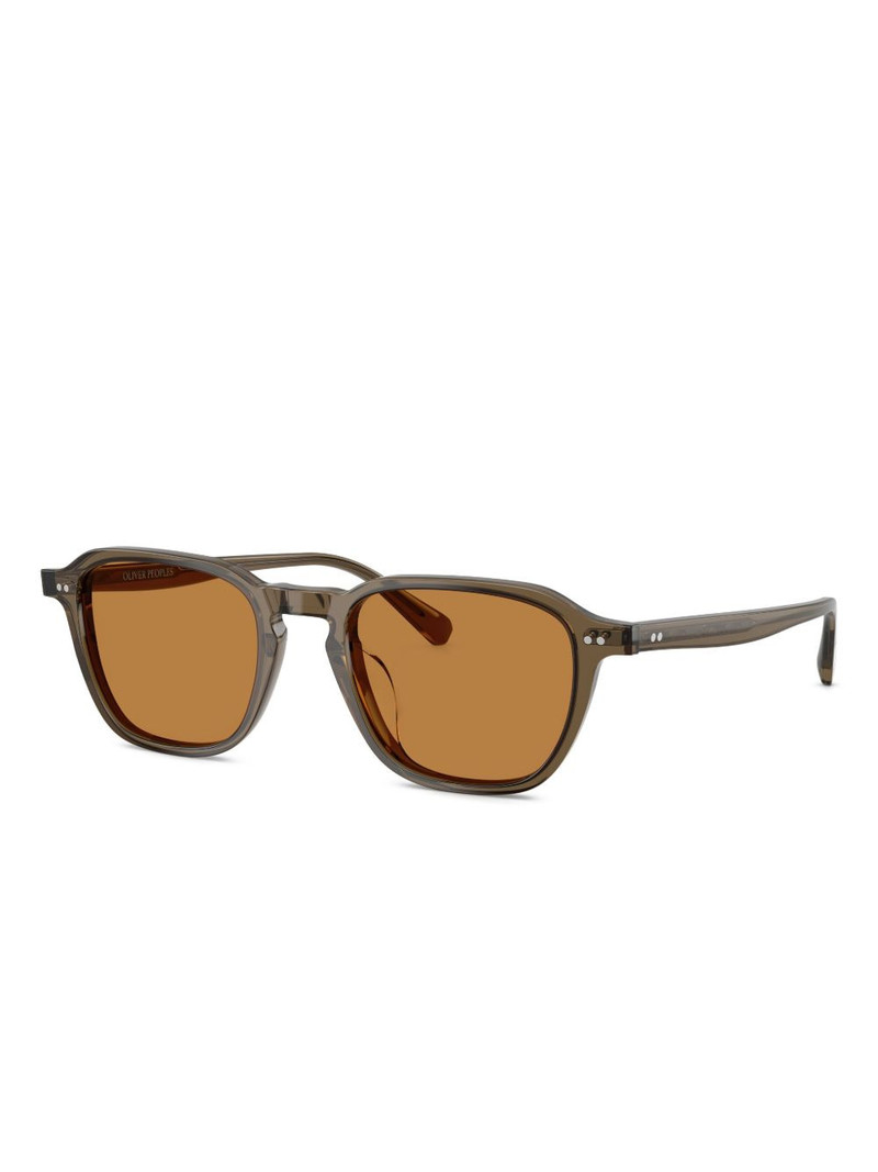 Oliver Peoples square-frame sunglasses outlook