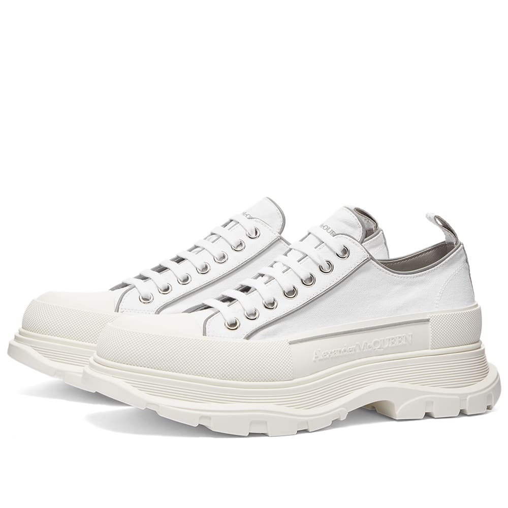 Alexander McQueen Canvas Tread Slick Low - 1