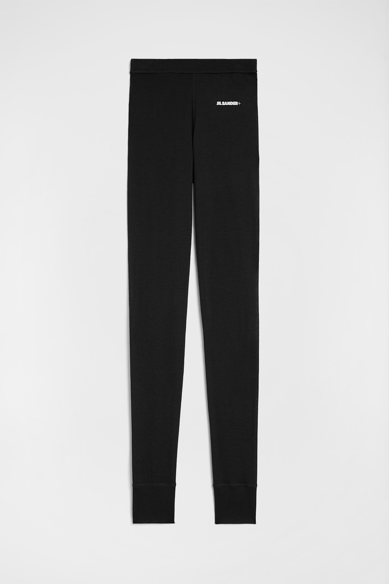 Lightweight Wool Blend Leggings - 1