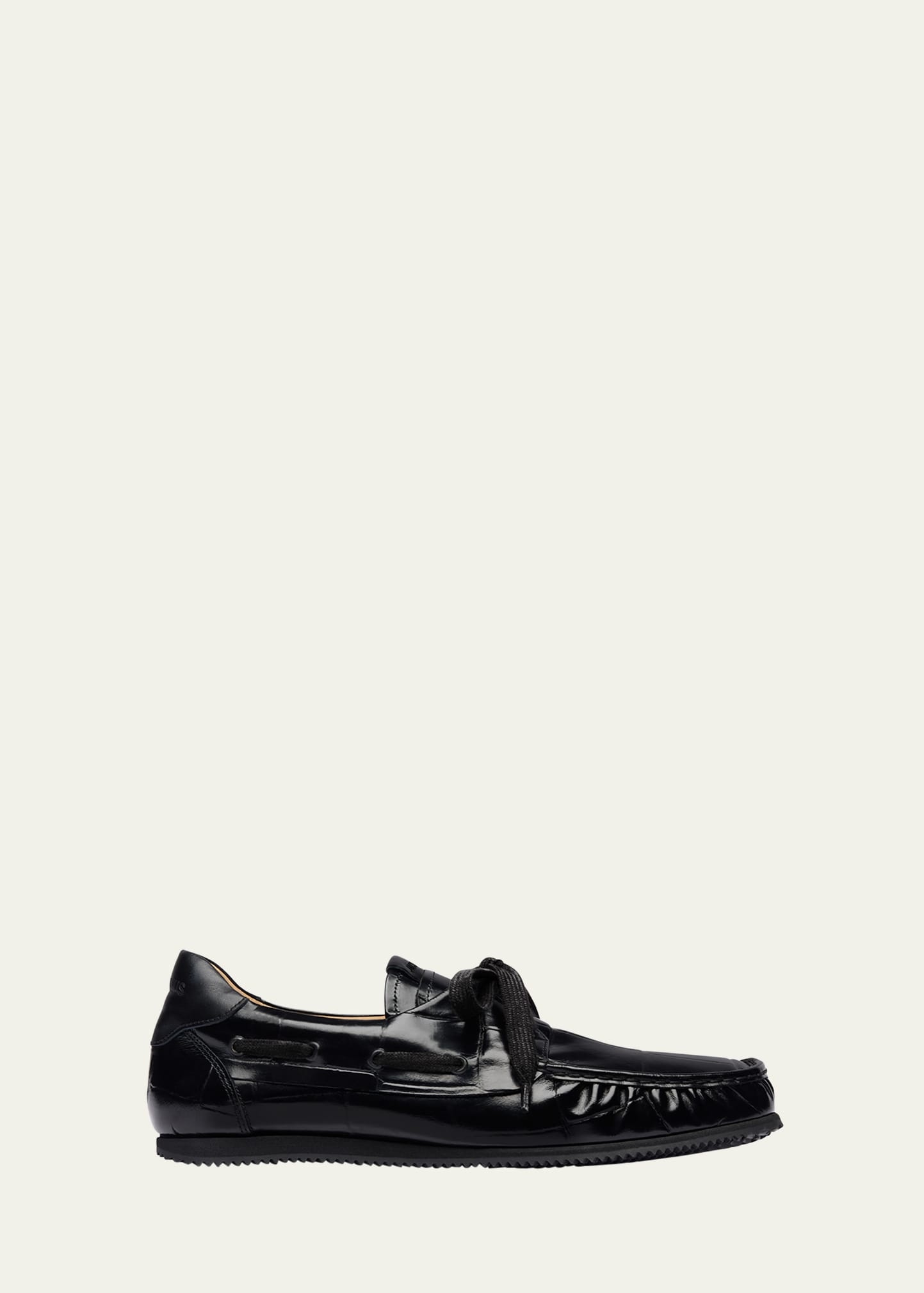 Men's Les Batto Calfskin Boat Shoes - 1