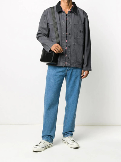 Stüssy patch-pocket denim jacket outlook