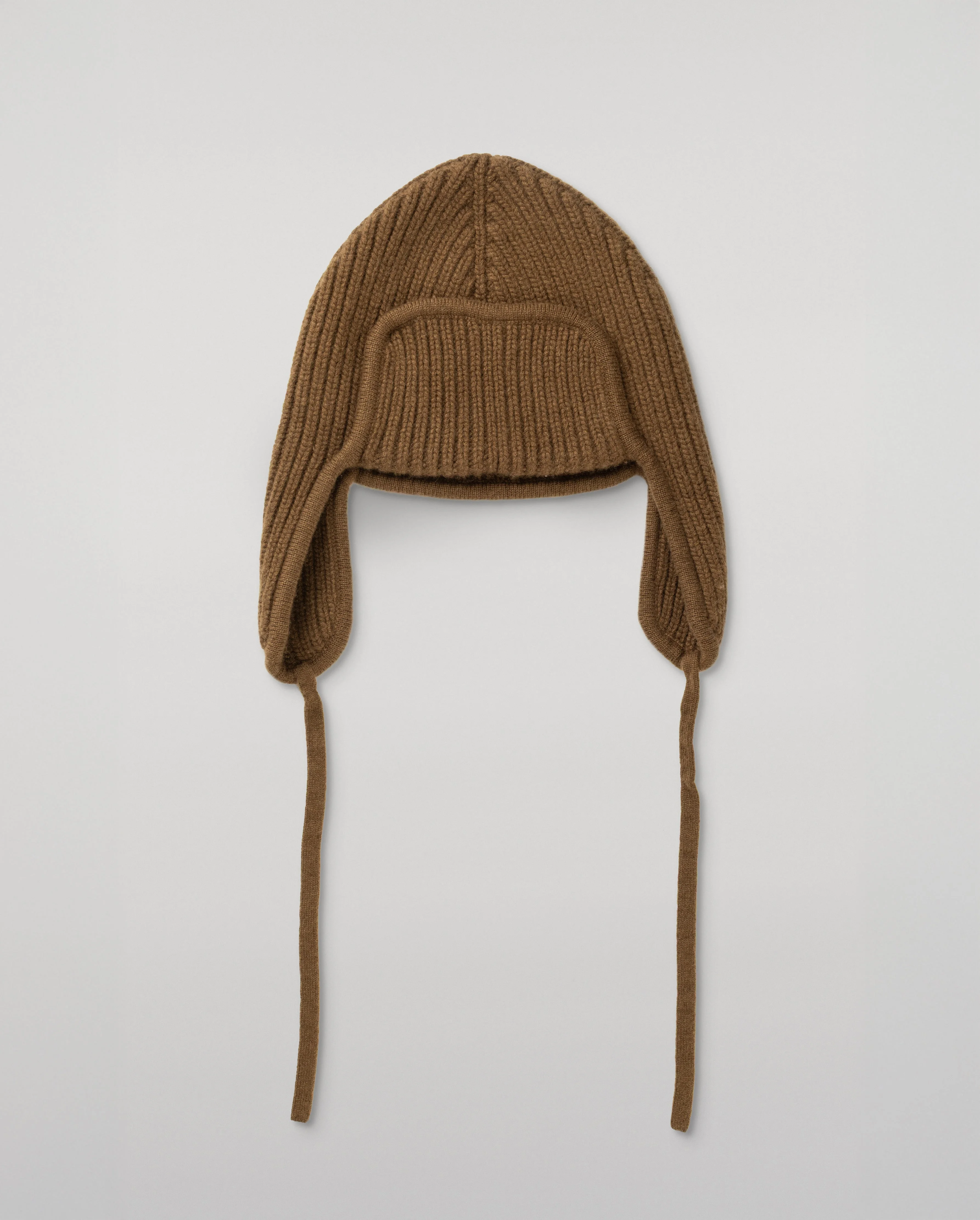 Dewar Green Cashmere Deer Stalker Beanie - 1