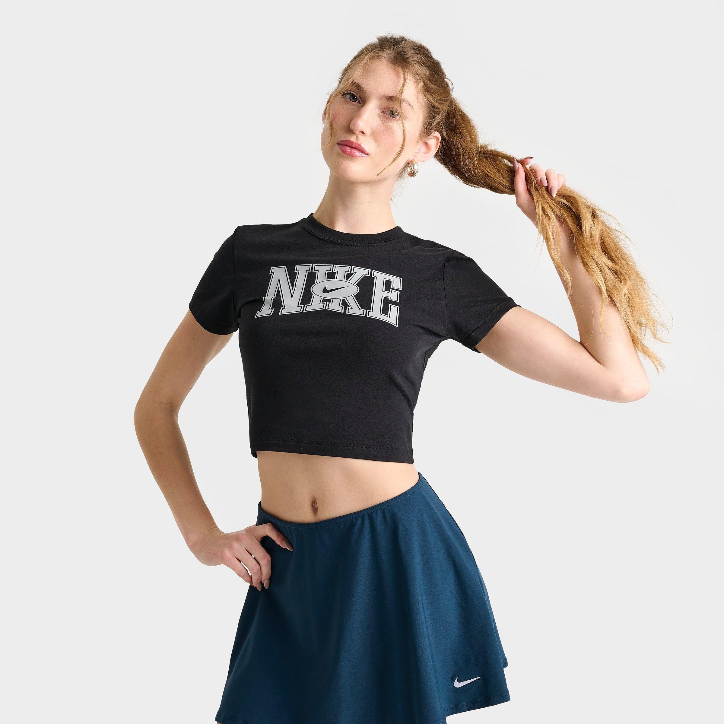 WOMEN'S NIKE SPORTSWEAR SLIM CROPPED T-SHIRT - 1