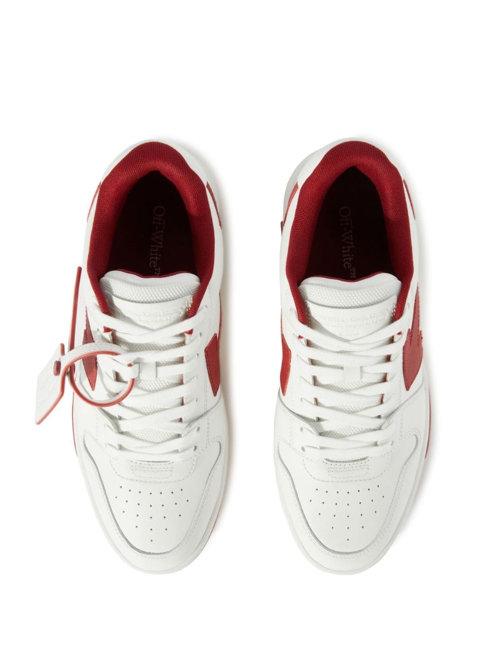 Out Of Office leather sneakers - 3