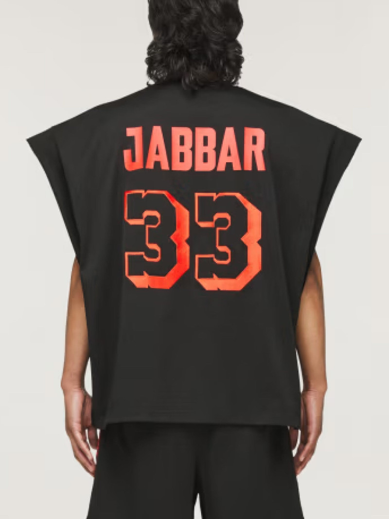 WILLY CHAVARRIA Adidas X Chavarria Jabbar Muscle T-Shirt in Black outlook