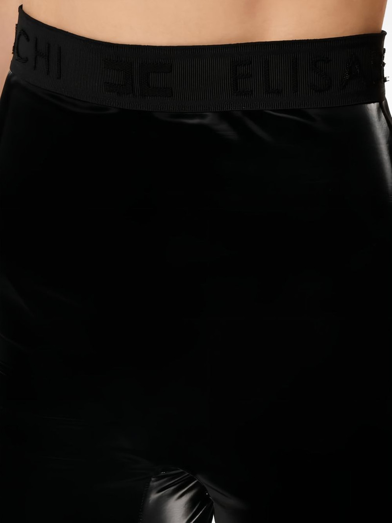 logo-elasticated leggings 5