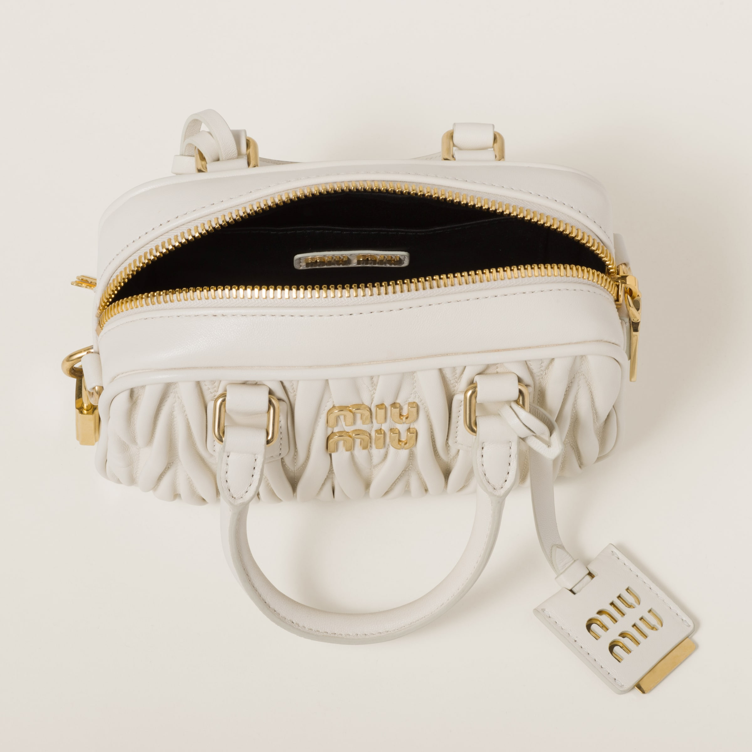 Arcadie Matelassé nappa leather bag - 4