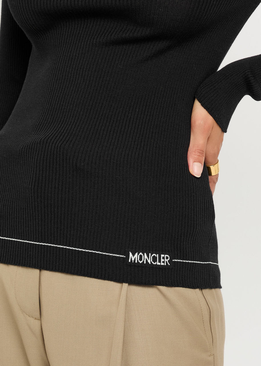 Moncler Logo Wool top - 5