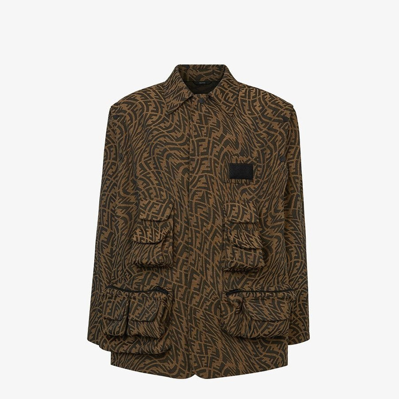Brown canvas jacket 1
