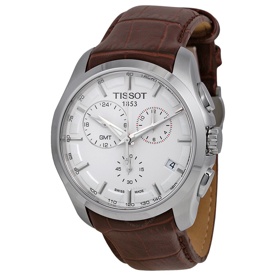 Tissot - Tissot Couturier GMT White Dial Men's Watch T035.439.16.031.00 - 1