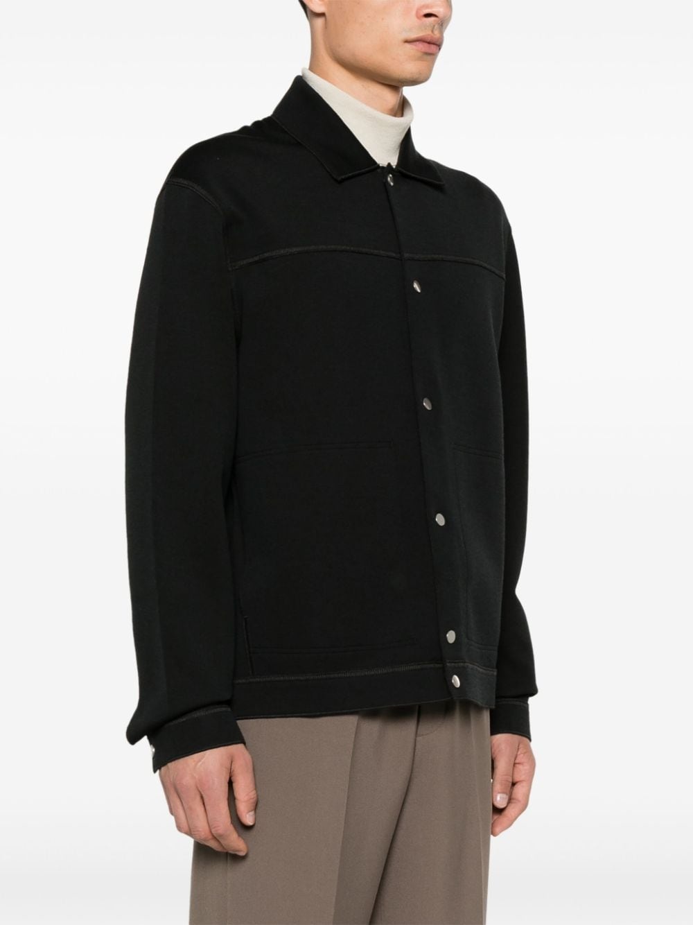 jersey shirt jacket - 3