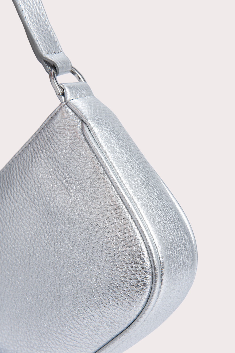 Rachel Silver Flat Grain Leather - 5