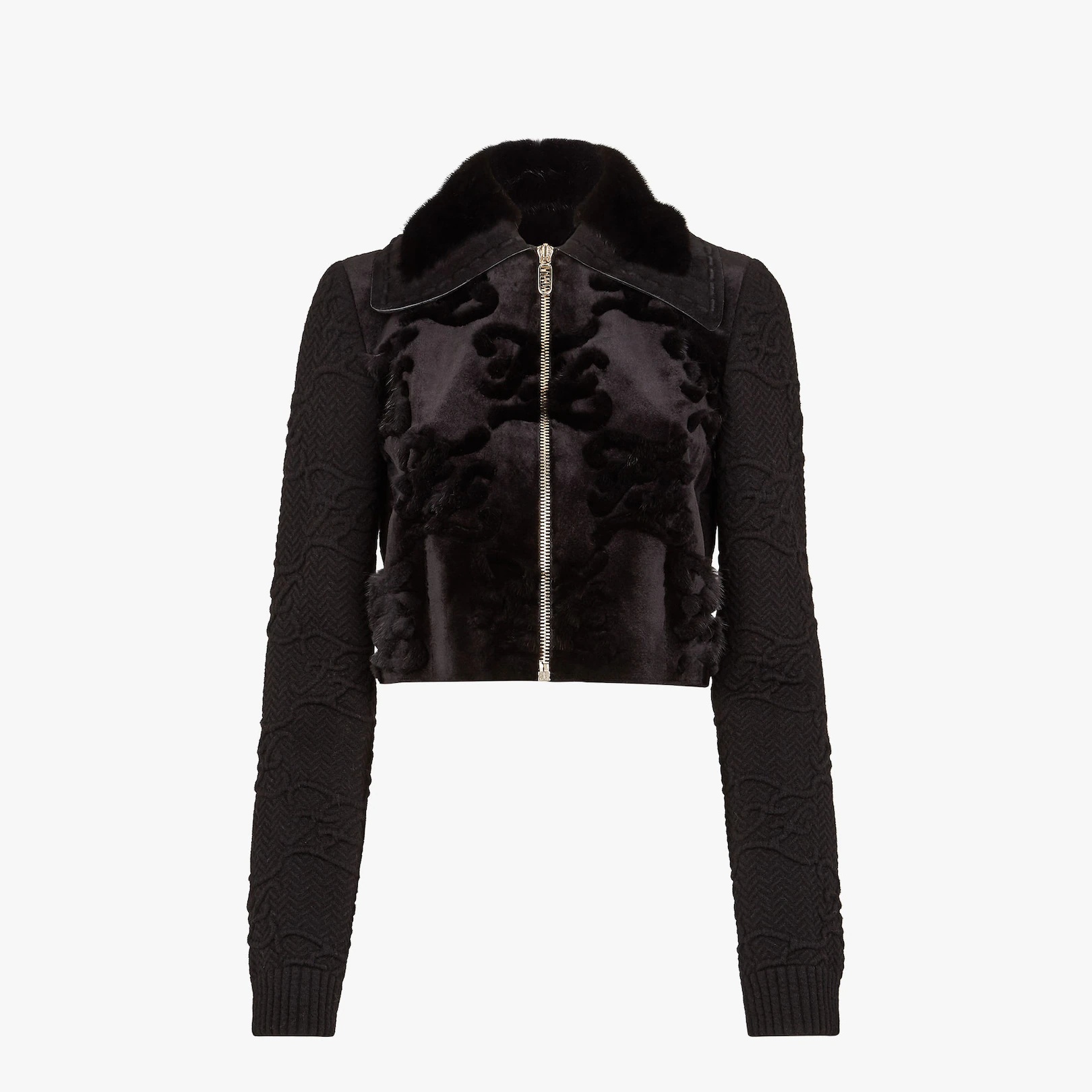 Black mink jacket - 1