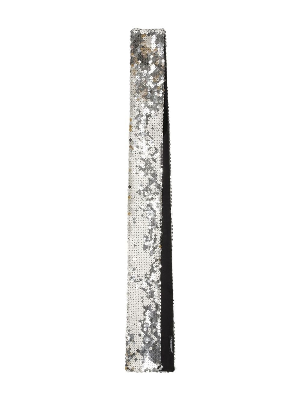 sequin-embellished scarf - 2