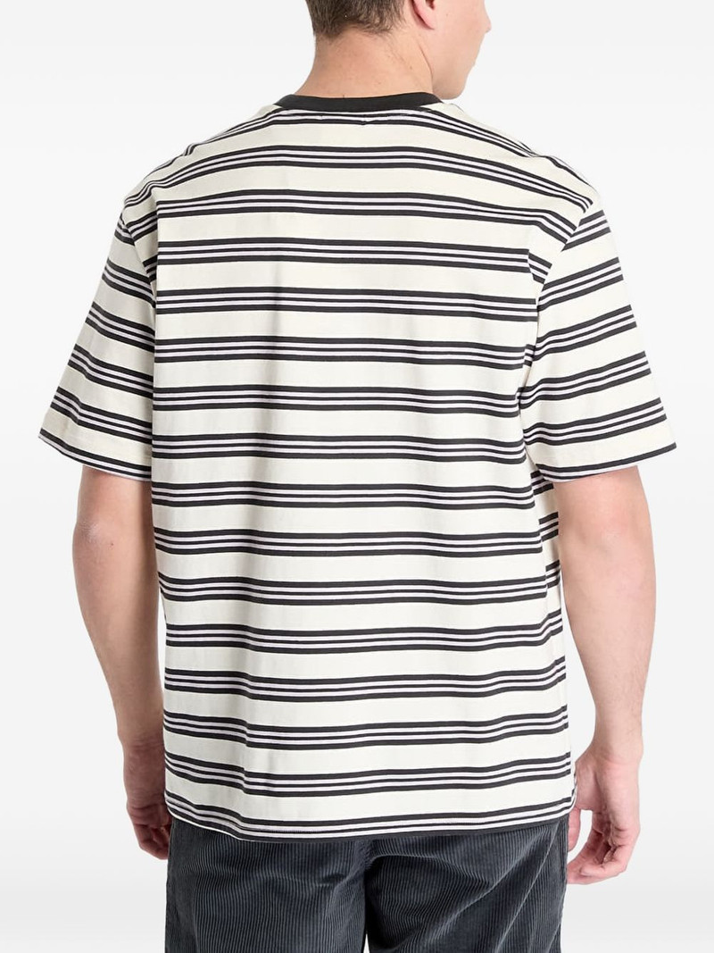 striped logo-embroidered T-shirt 3