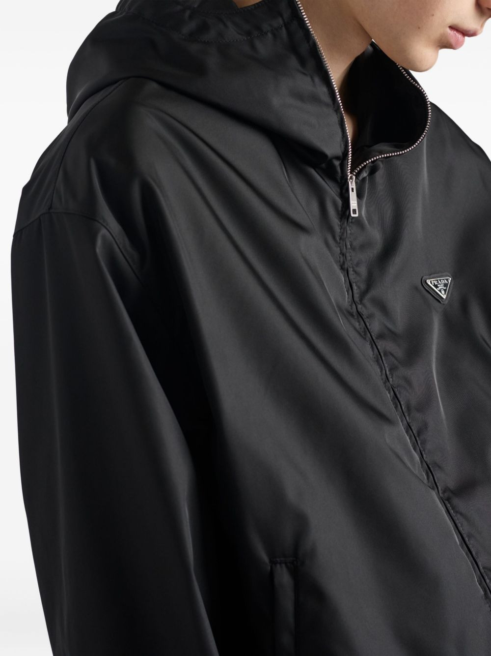 hooded zip-front jacket - 5