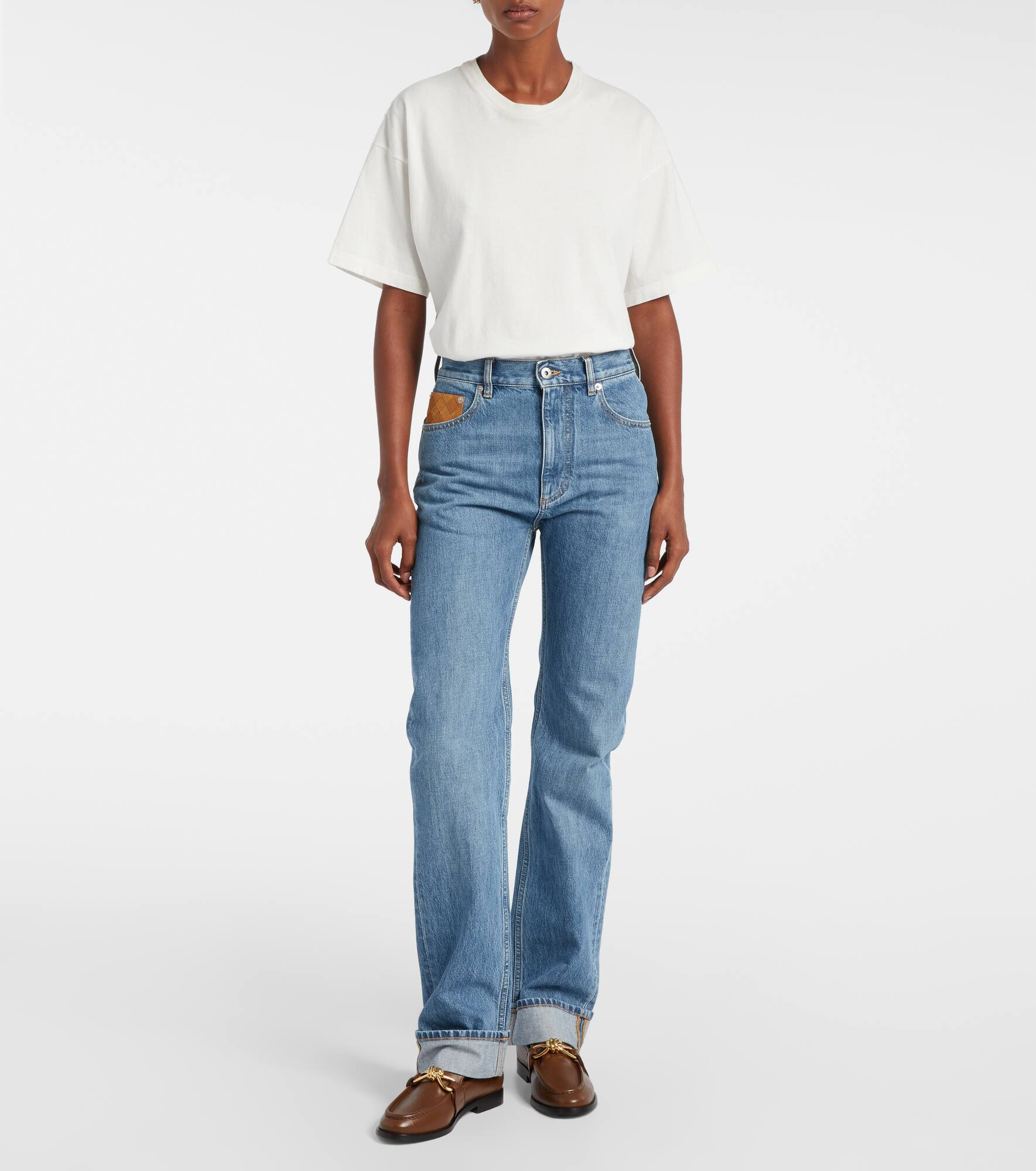 High-rise straight jeans - 6