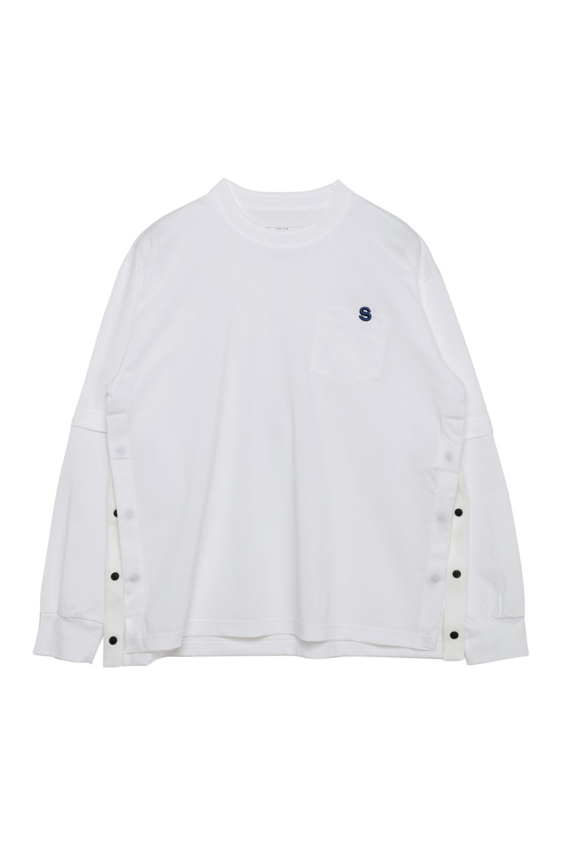 sacai s Cotton Jersey L/S T-Shirt outlook