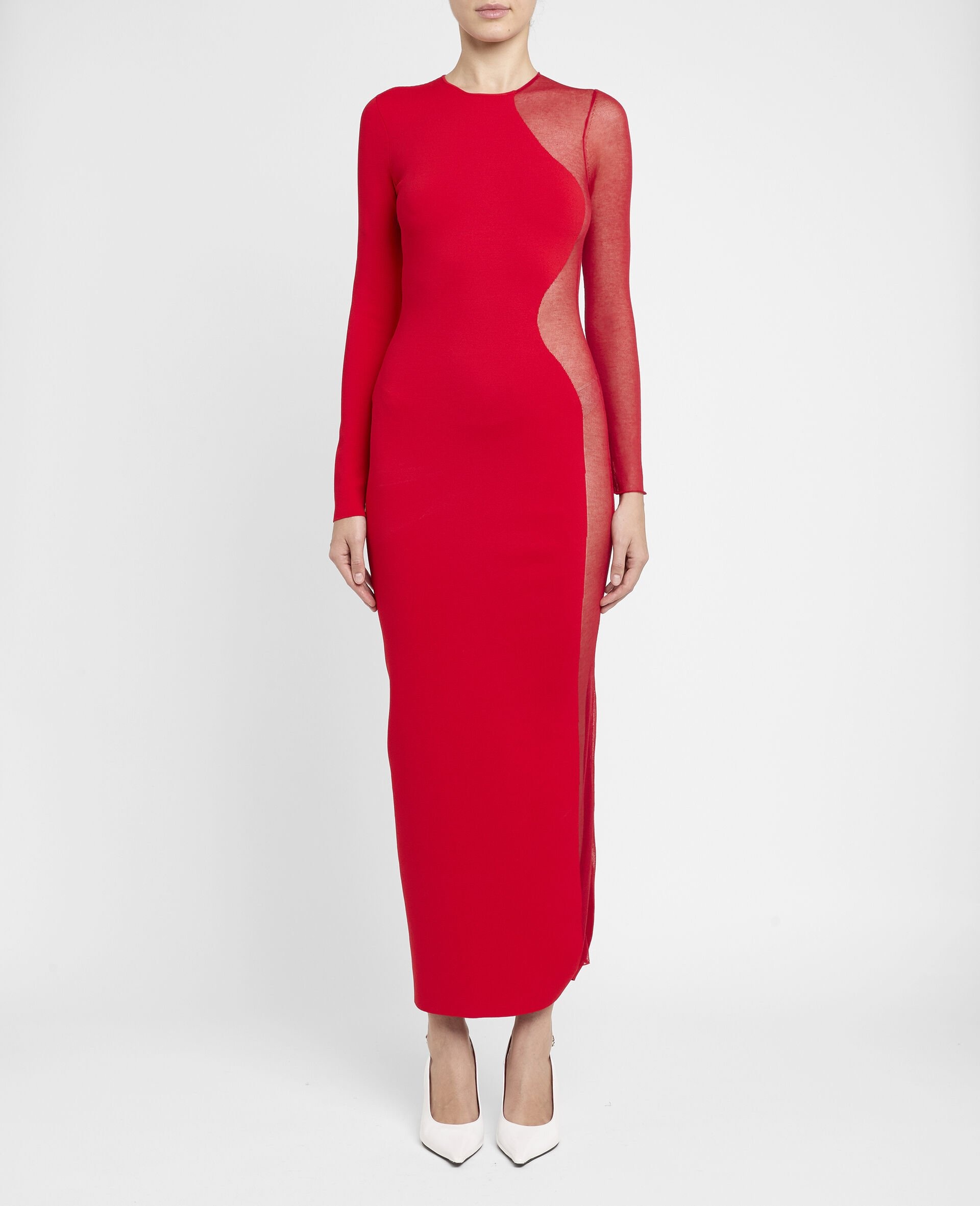 Miracle Long-Sleeve Compact-Knit Dress - 3