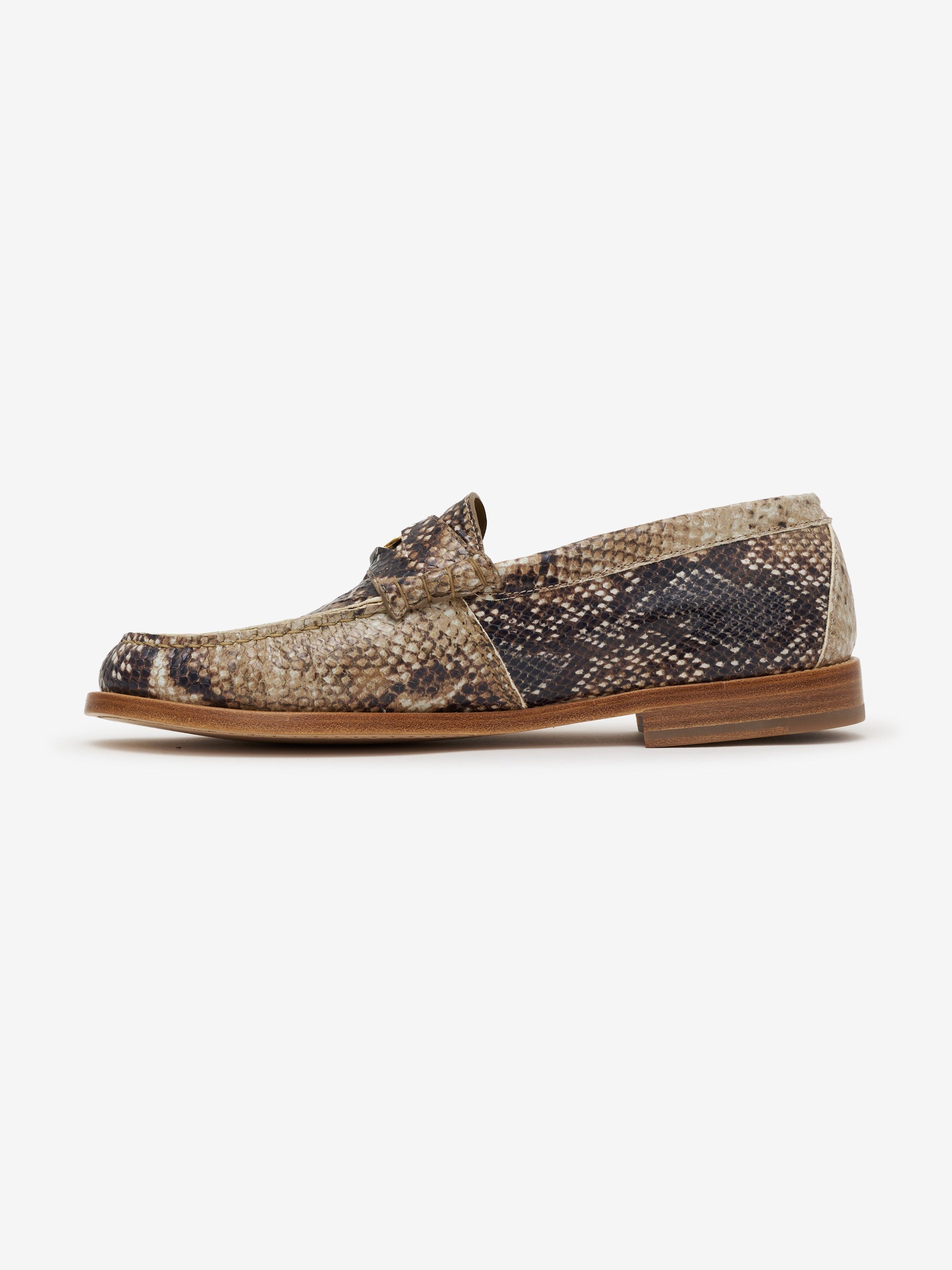 SNAKE PENNY LOAFER - 2