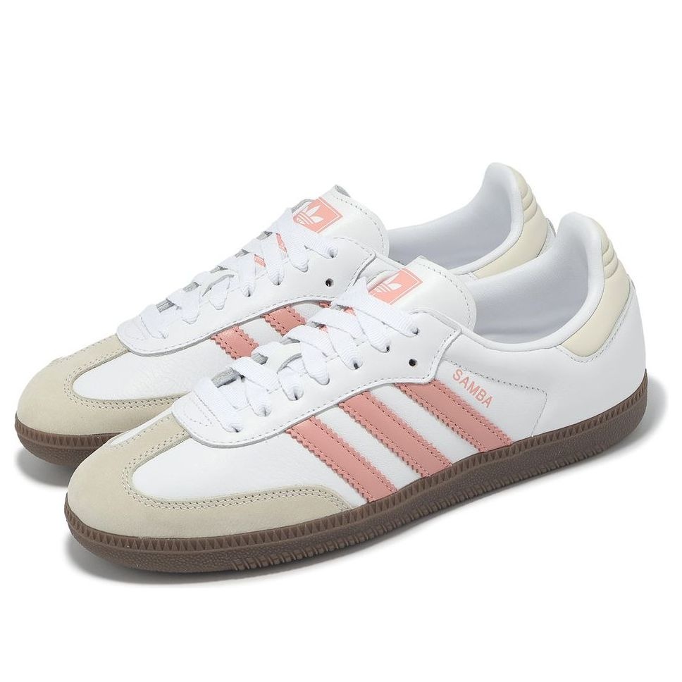 (WMNS) adidas Samba OG 'White Wonder Mauve' JI2677 - 3