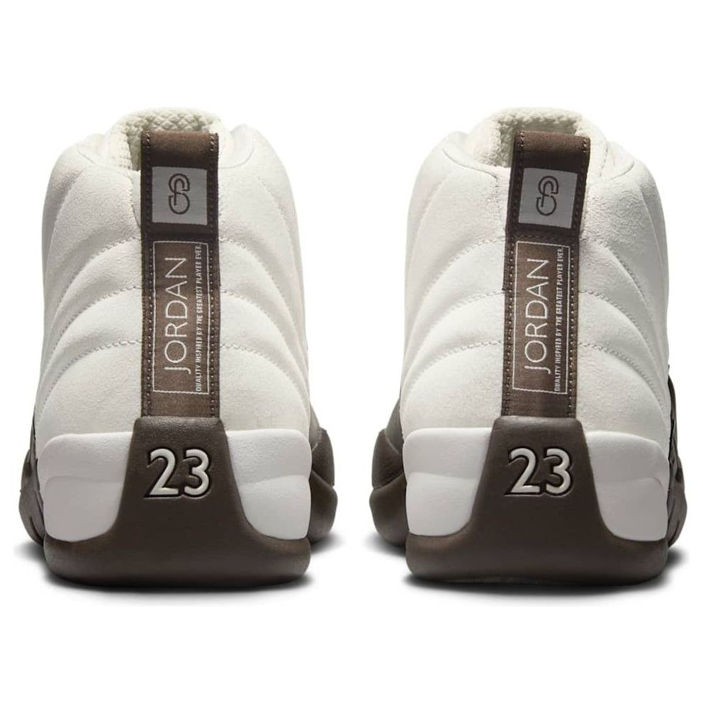 Air Jordan 12 x SoleFly 'White Baroque Brown' FZ5026-100 - 5