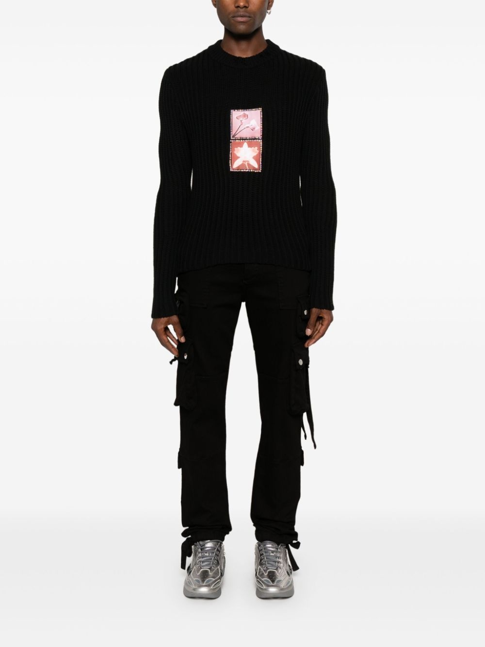 x Robert Mapplethorpe Foundation Lily / Orchid  jumper - 2