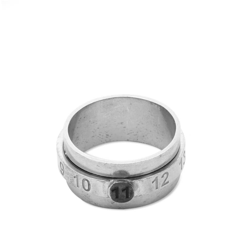 Maison Margiela 11 Embossed Band Ring - 1