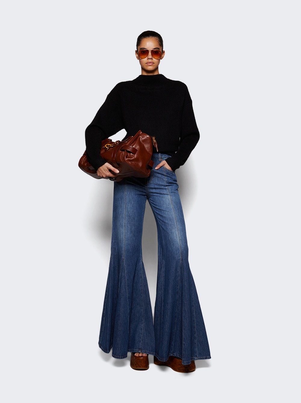 Flared Jeans Night Blue - 5