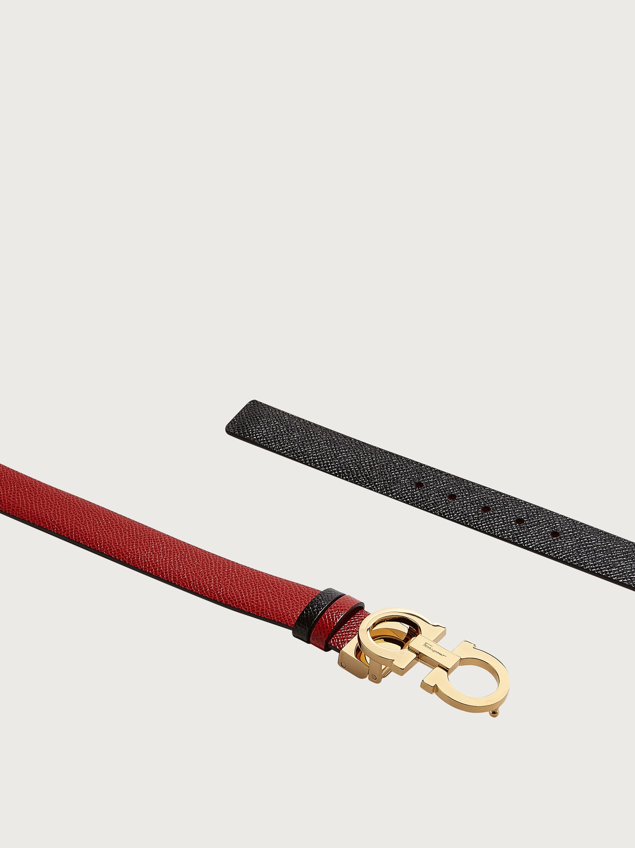 Reversible and adjustable Gancini belt - 2