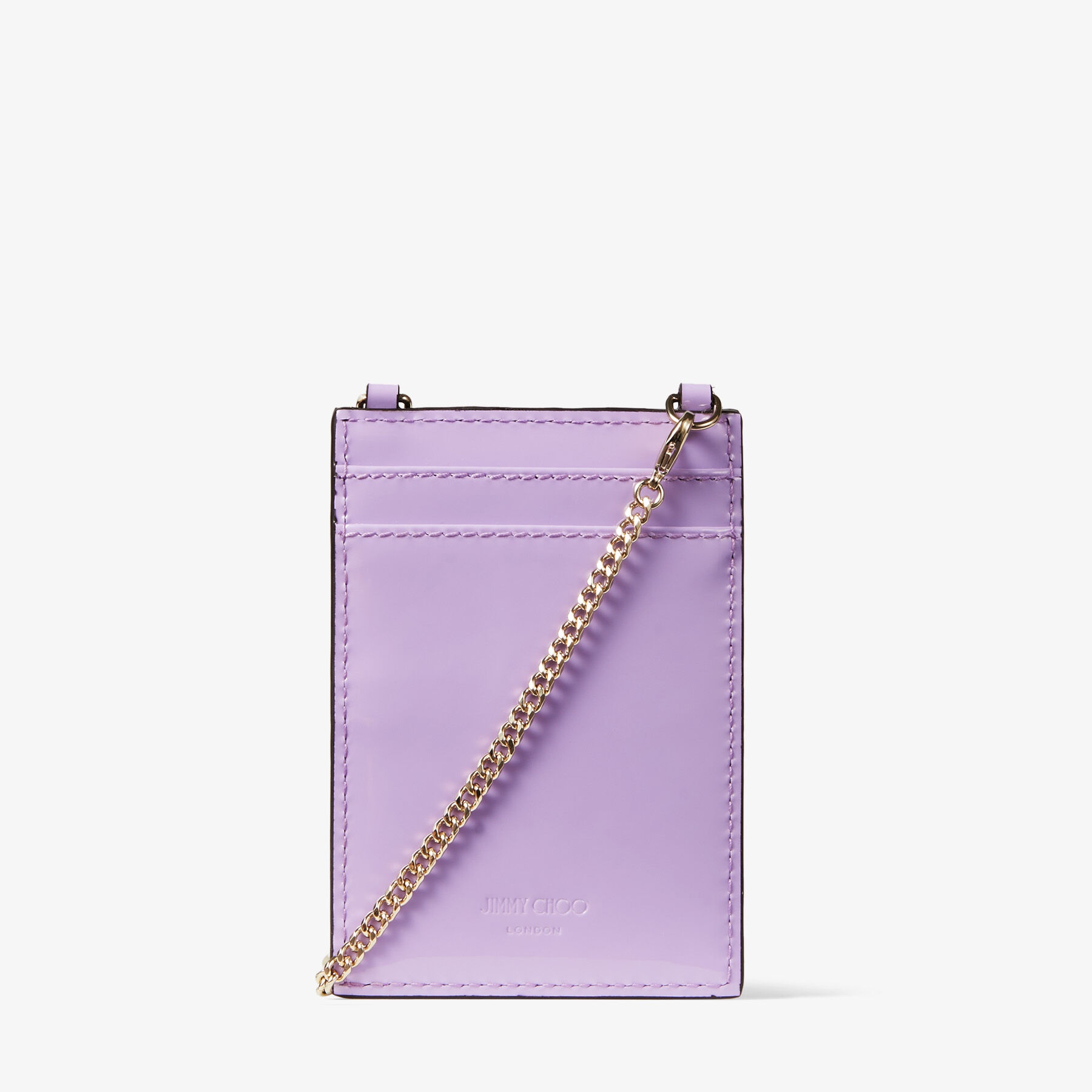 Card Holder w/Chain
Wisteria Patent Leather Card Holder with Chain - 6