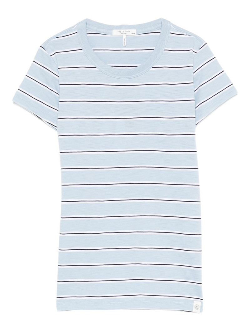 Slub striped T-shirt 1