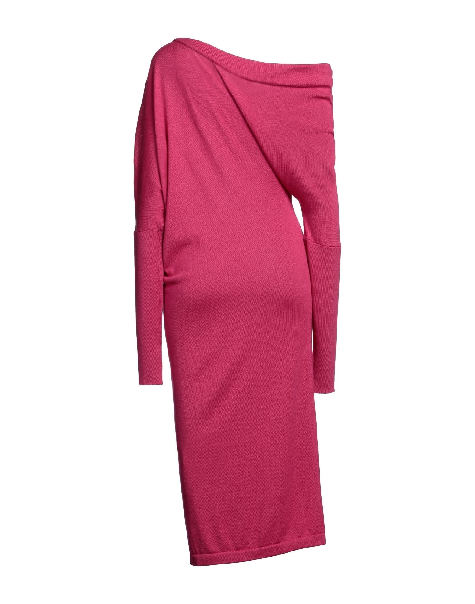 Fuchsia Women's Elegant Dress - 2