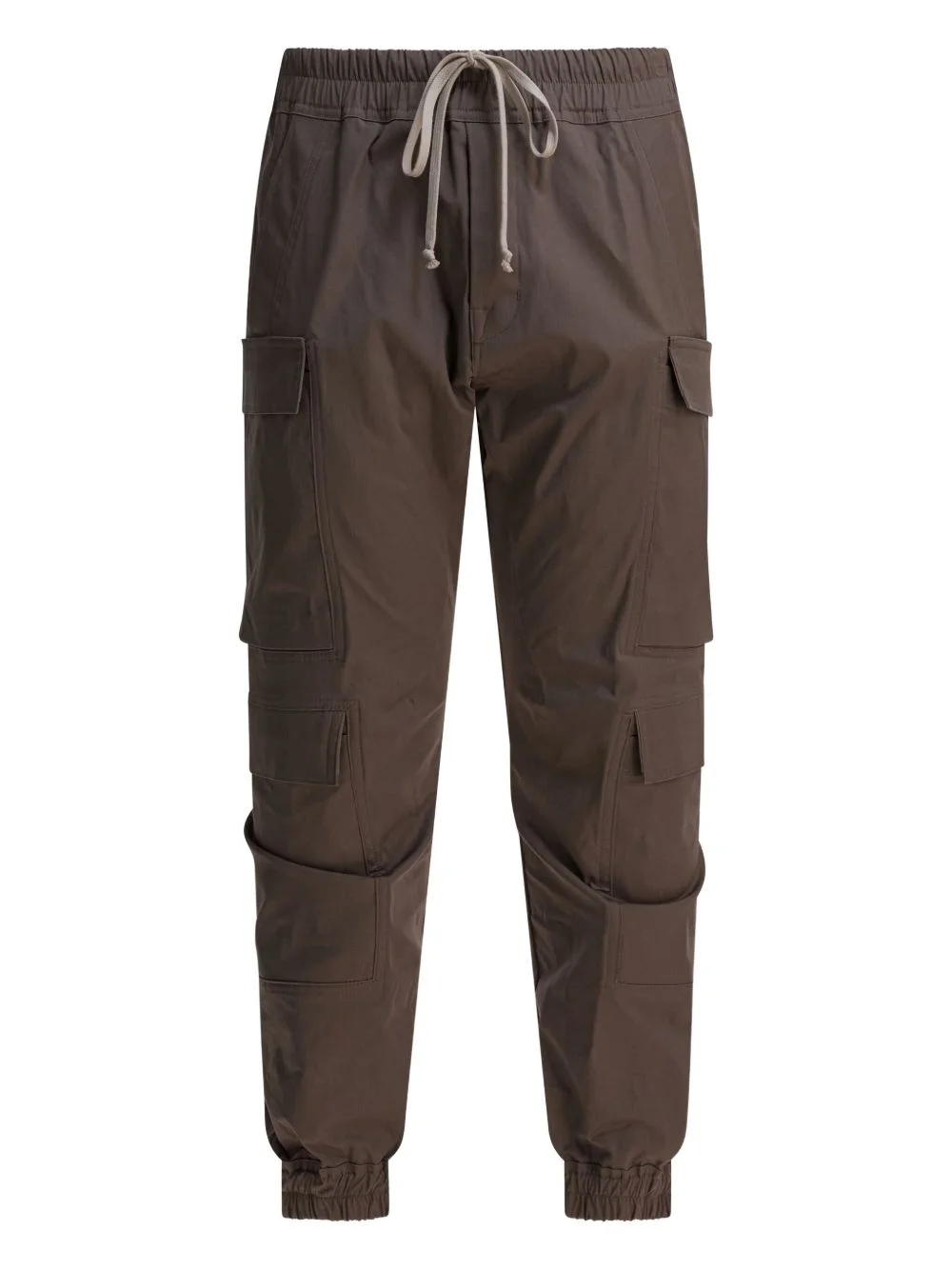 cargo-pocket drawstring cargo trousers - 1