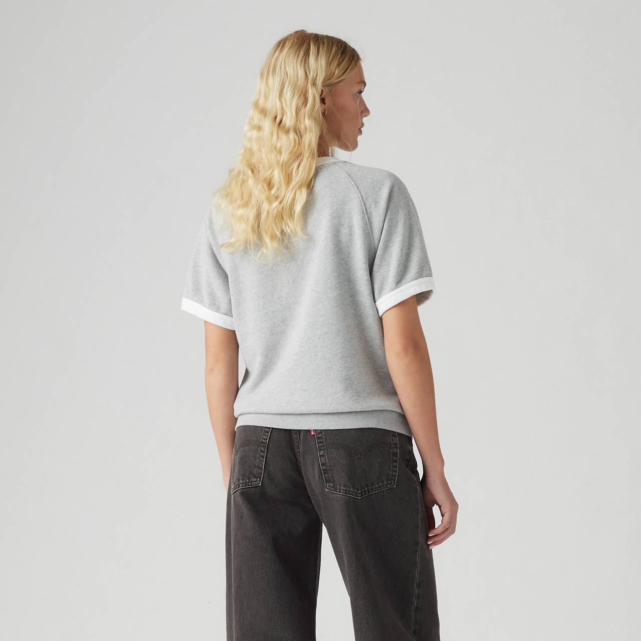GRAPHIC MARINA SHORT SLEEVE CREWNECK SWEATSHIRT - 4