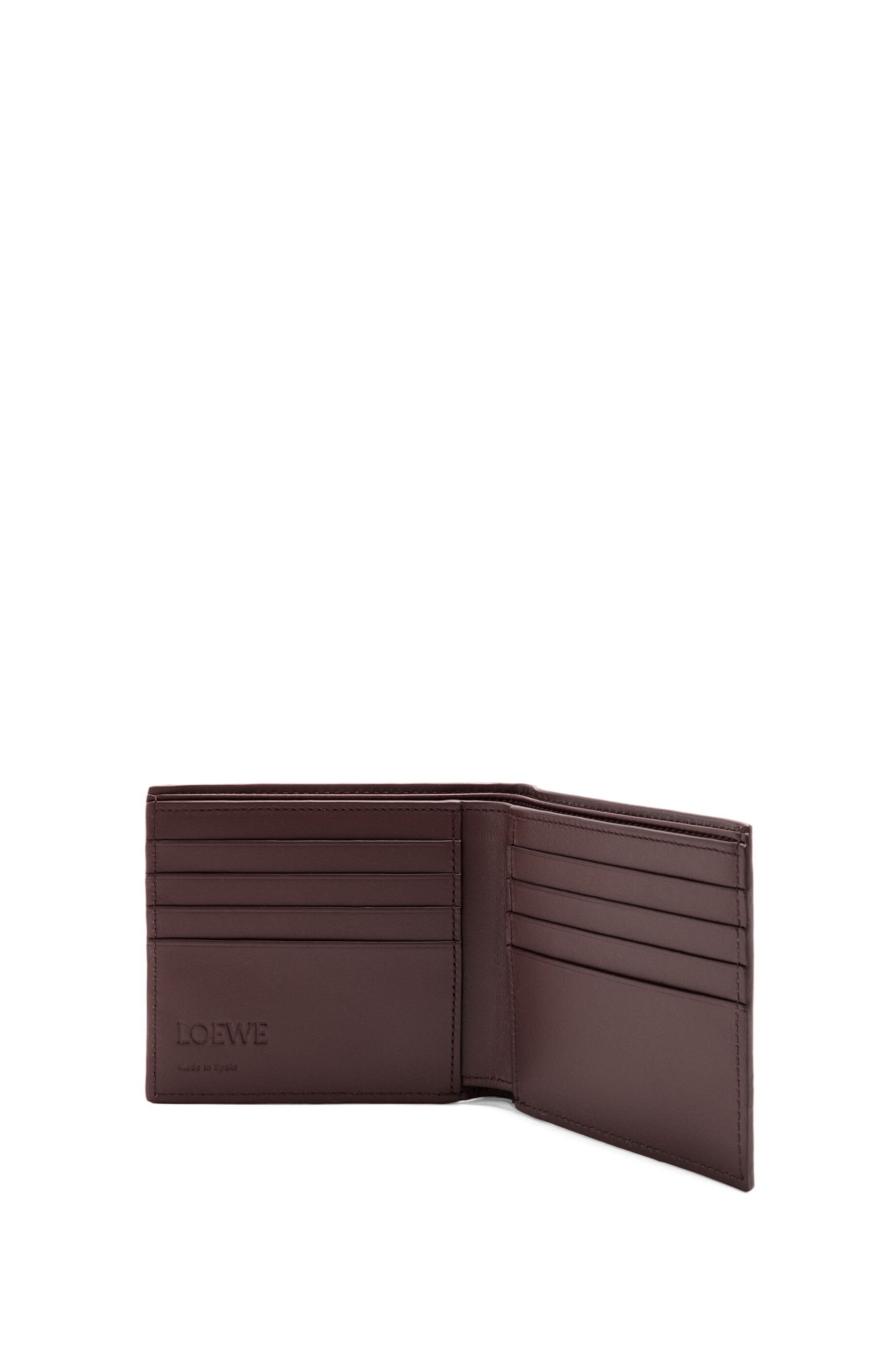 Bifold wallet in deerskin 3