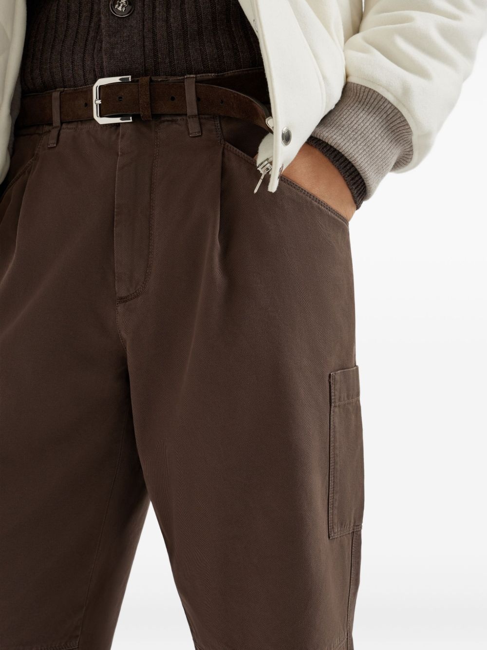 straight-leg trousers - 5