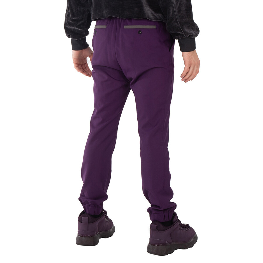 Sacai Men's Purple Suiting Pants With Belt - 6