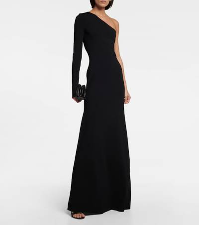 Victoria Beckham Knitted one-shoulder maxi dress outlook