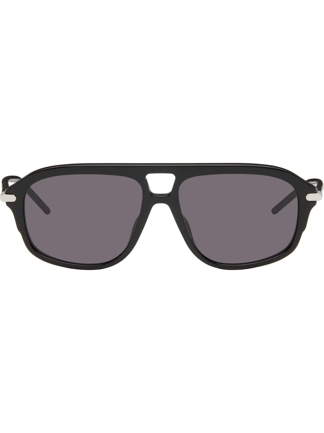 Black GV One Aviator Sunglasses - 1
