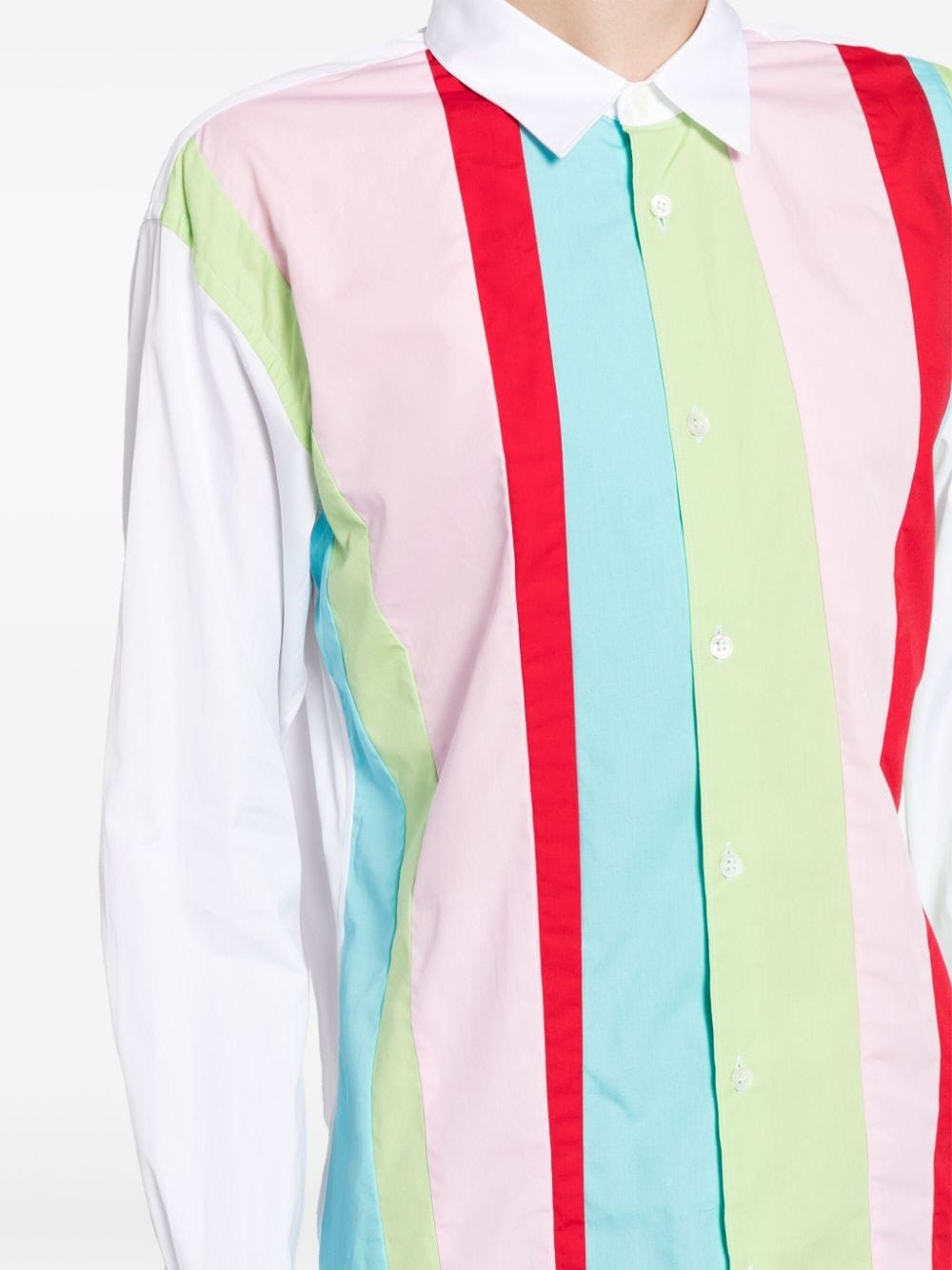 coloured stripe shirt - 5