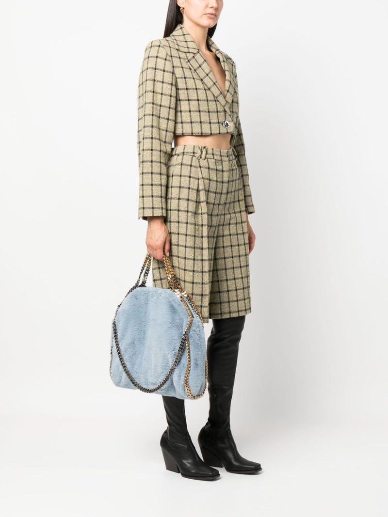 Stella McCartney Falabella faux-fur tote bag outlook