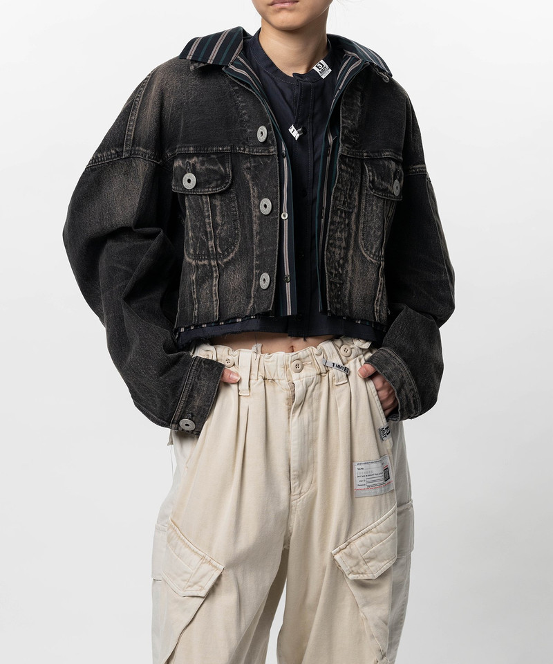 Triple Layered Denim Jacket 6