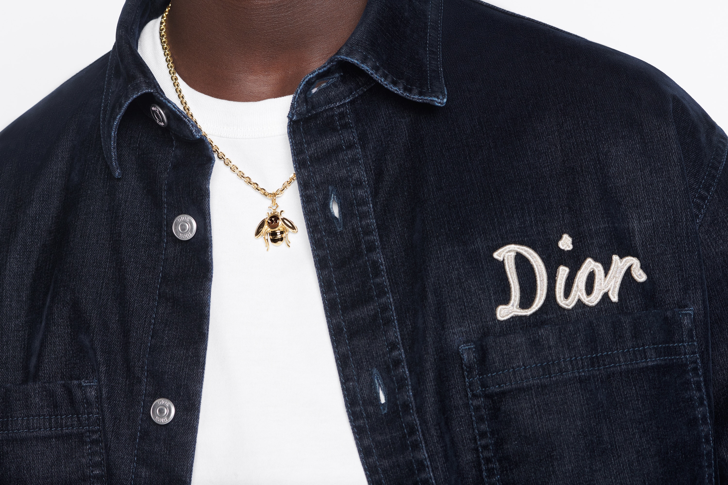Bee Pendant Necklace - 3