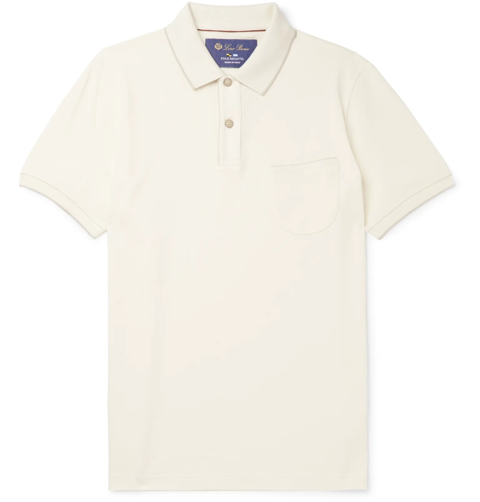 Contrast-Tipped Stretch-Cotton Piqué Polo Shirt - 7