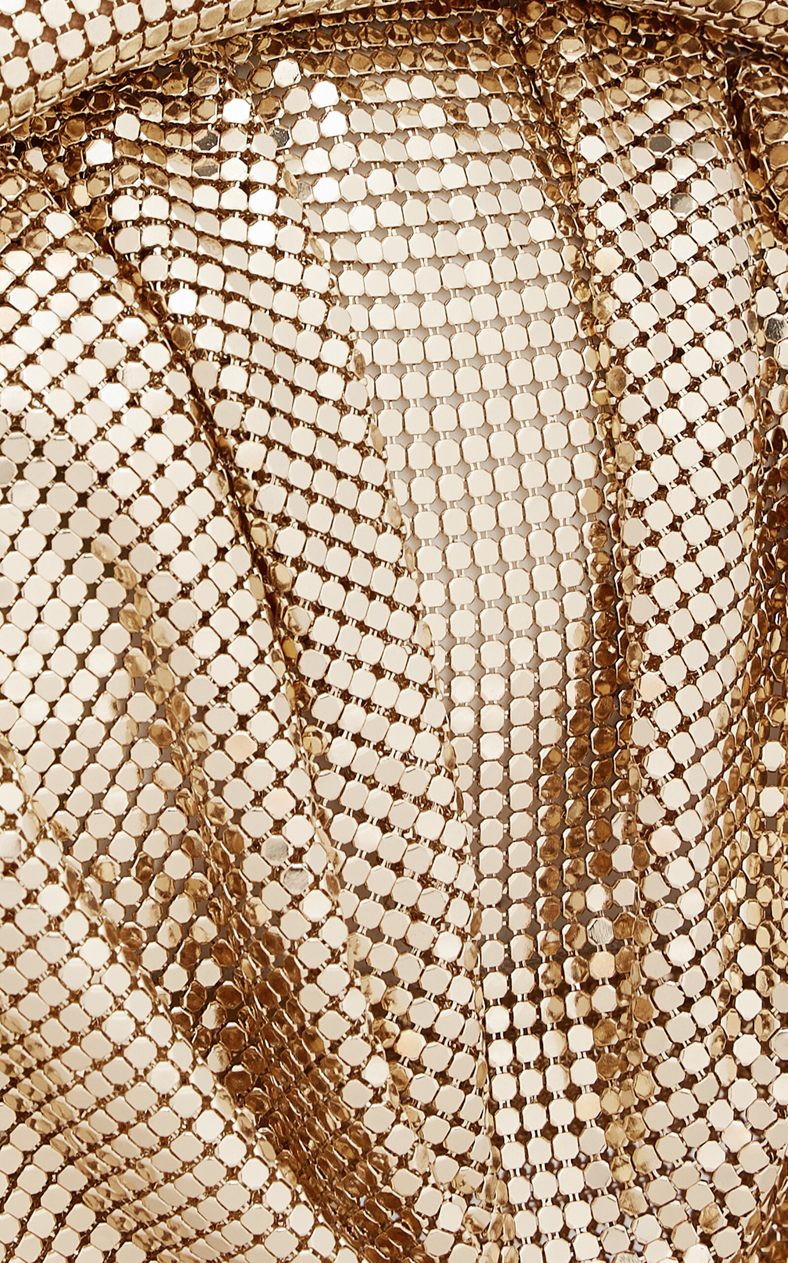 Crystal Mesh Pochette Clutch gold - 5