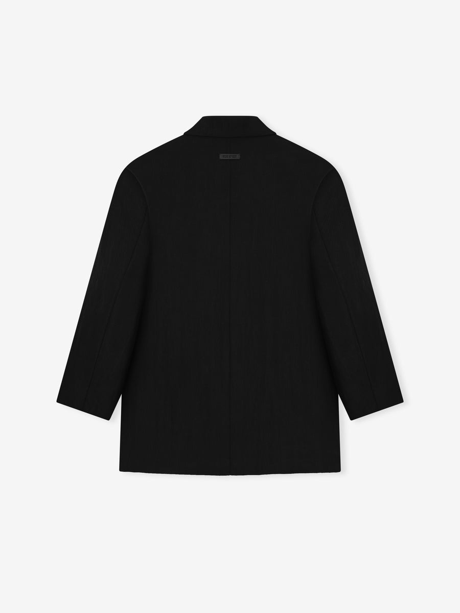 Tencel Nylon Unlined Relaxed Blazer - 2