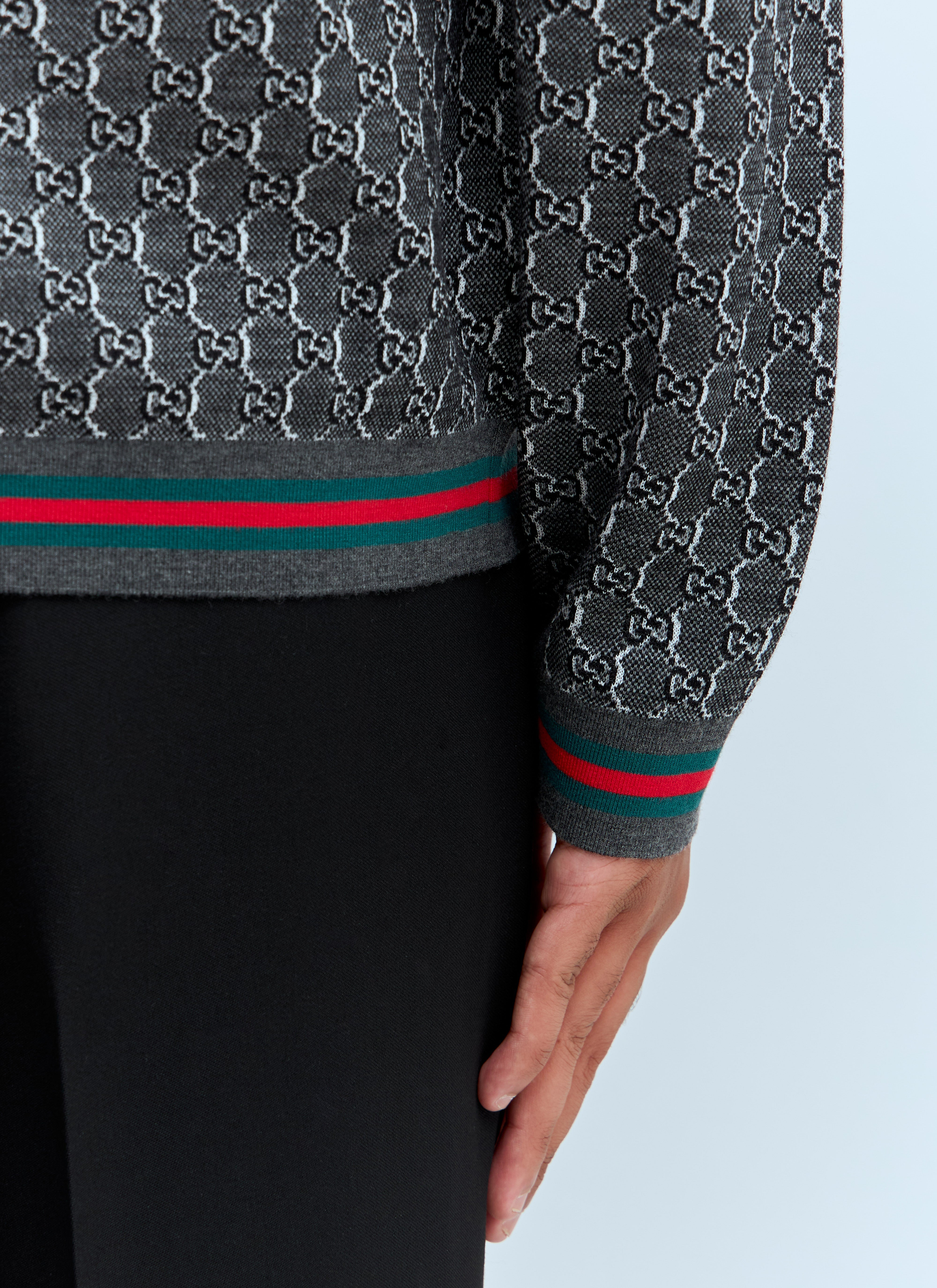 Gucci Men Gg Shadow Cardigan - 6