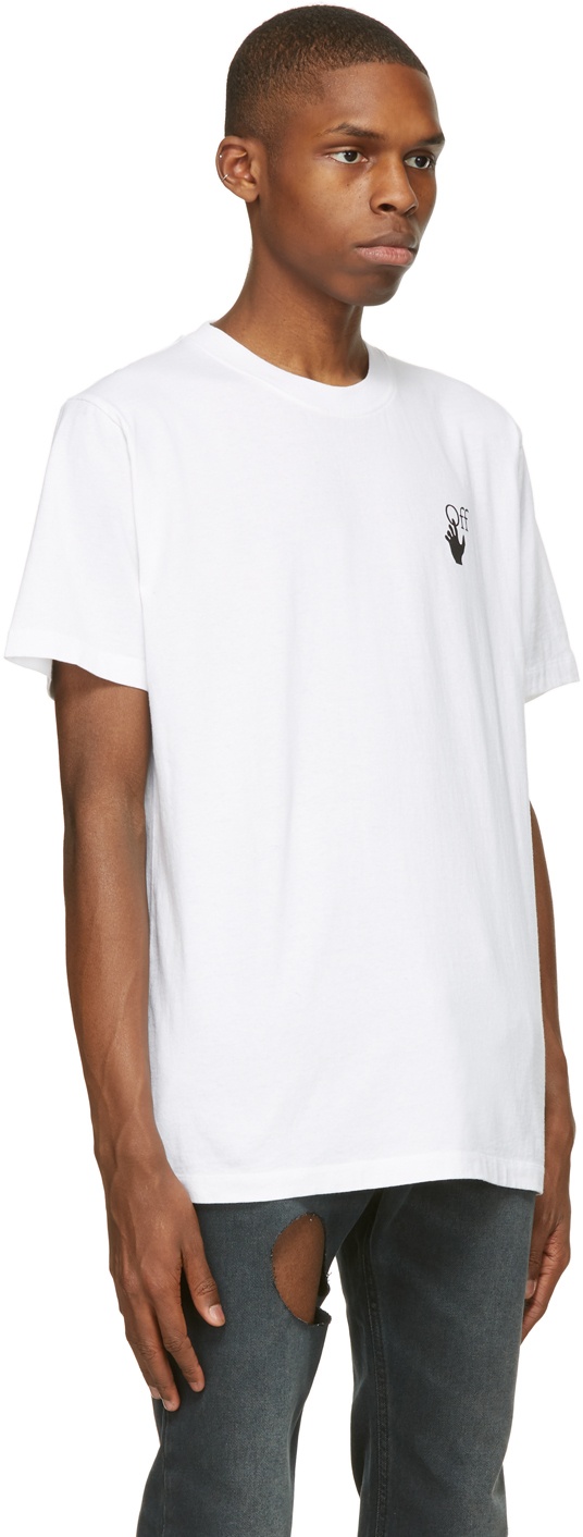 White Slim Marker T-Shirt - 2