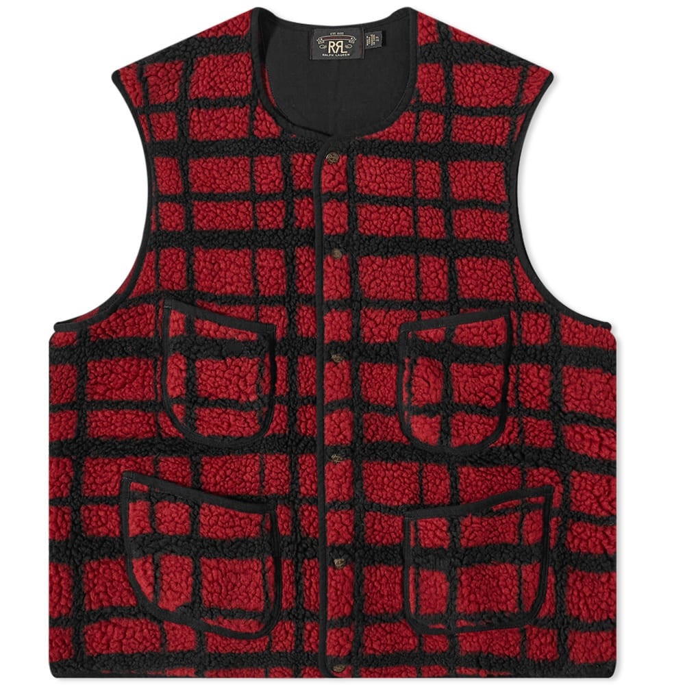 RRL Checked Vest - 1